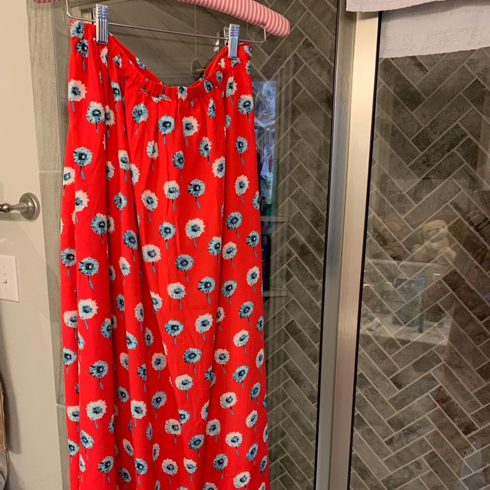 J Crew maxi skirt size small